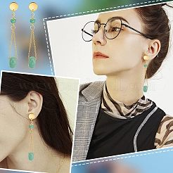 48 шт. 12 стиля ионного покрытия (IP) 304 нержавеющая сталь серьги-гвоздики фурнитура STAS-UN0039-36