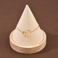 Браслеты из нержавеющей стали 304 для женщин BJEW-G755-01G