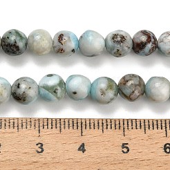 Природные ларимар бисер нитей G-L642-B19-6mm