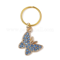 Бусины для дредов из сплава страз и эмали OHAR-JH00027