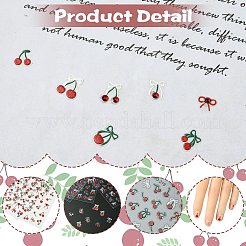 6 лист 2 стилей ПВХ наклейки для ногтей MRMJ-CJ0001-27