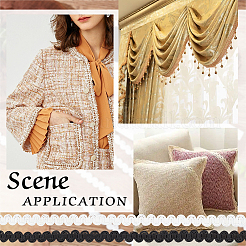 2 карта 2 цвета 10м полиэстер волнистая лента&nbsp;OCOR-FG0001-93