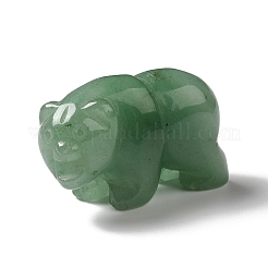 Натуральный зеленый авантюрин украшение дисплея G-C028-02A