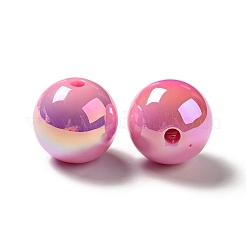 УФ-покрытие радужными переливающимися акриловыми бусинами PACR-D070-01N