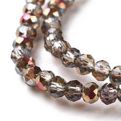 Гальванические стеклянные бусины&nbsp;EGLA-G014-2mm-HP-D03