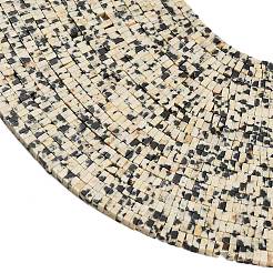 Natur Dalmatiner Jaspis Perlen Stränge&nbsp;GG-CBA2498-C09-01