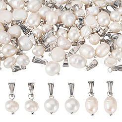 60шт. подвеска из натурального культивированного пресноводного жемчуга в двух стилях PALLOY-CW00003