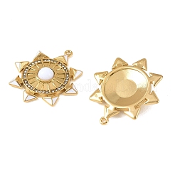 Natürliche weiße Jade Anhänger&nbsp;STAS-L314-07G