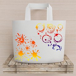 2 Stück 2 Stile benutzerdefinierte Acryl-Batikvorlage&nbsp;DIY-CP0008-78G