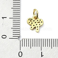 Ottone micro spianare pendenti zirconi&nbsp;KK-H475-22G-02