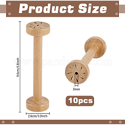 Деревянные бобины&nbsp;AJEW-WH0031-47A