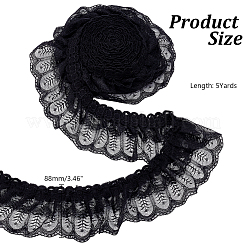 Полиэстеровое шелковое кружево&nbsp;AJEW-WH0816-141A