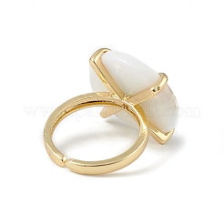 Лэмпворк злой глаз открытое кольцо на запястье RJEW-C051-01G-06