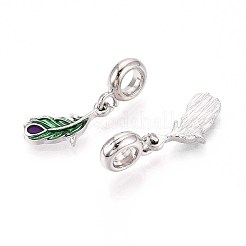 Подвеска из эмалированного сплава с покрытием из сплава в европейском стиле MPDL-N039-039