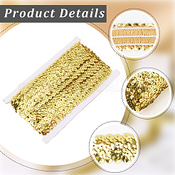 Лента из полиэстера с пайетками для животных&nbsp;OCOR-WH20003-18A