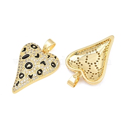 Pendentifs en laiton zircon cubique transparent&nbsp;CU-CBA765C-19G-01