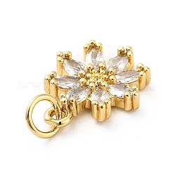 Стойки обшивки латунь микро проложить кубическую прелесть диоксида циркония ZIRC-F129-34E-G