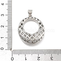 Стойки обшивки латунь микро проложить Циркон подвеску KK-D359-38P