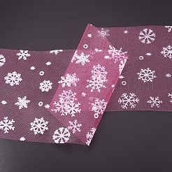 Rubans de maille déco flocon de neige&nbsp;OCOR-P010-G07