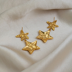 Pendientes colgantes de acero inoxidable 304 con circonitas cúbicas&nbsp;WG7D1EF-01