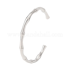 Bracelets manchettes en acier inoxydable 304&nbsp;BJEW-B150-01P