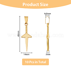 Подвески из нержавеющей стали 304&nbsp;STAS-UN0047-18