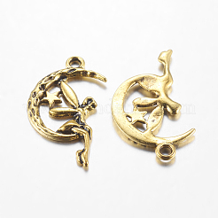 Цинка подвески фея сплава спрайт X-PALLOY-A18526-AG-LF