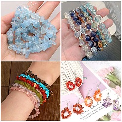 Наборы для изготовления браслетов из акриловых бусин и сплавов смешанной формы DIY-YW0010-99