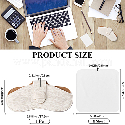 1шт чехол для очков из искусственной кожи&nbsp;AJEW-CN0004-50C