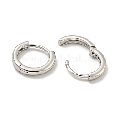 Латунные серьги обруча EJEW-L211-08E-P