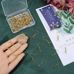 50 шт. крючки для сережек из нержавеющей стали 304&nbsp;STAS-SC0010-74G