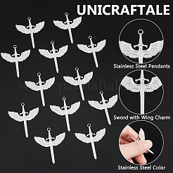 Подвески из нержавеющей стали 304 STAS-UN0053-47