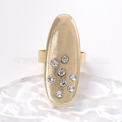 Fingerringe aus Legierung und Kristallstrass&nbsp;WG04AAB-01