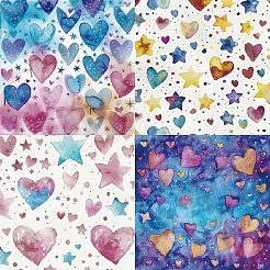 Бумажные подушечки для скрапбукинга&nbsp;LS-DIY-H177-02B