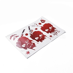 Хэллоуин тема пвх статические наклейки&nbsp;LS-DIY-F133-05