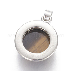 Природных тигровый глаз подвески&nbsp;G-L512-B04