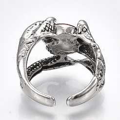 Сплав манжеты кольца пальцев RJEW-T006-62