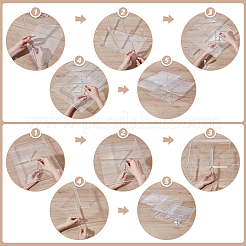 Акриловый держатель для кексов ODIS-WH0331-24