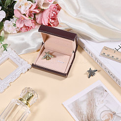 Пластиковые коробки для упаковки ювелирных запонок&nbsp;CON-WH0001-66