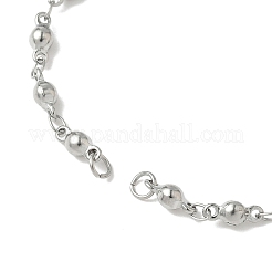 Изготовление браслетов из звеньевых цепей из нержавеющей стали 304 AJEW-JB01350-02