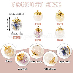 10 шт. подвески из натурального цитрина&nbsp;PALLOY-TA00205