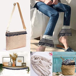 7.5 ярд полиэстеровой бахромы с кисточками DIY-GF0009-05B