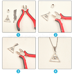 Защелкивающиеся дужки из нержавеющей стали 304 STAS-UN0010-97G