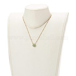 Натуральные кварцевые подвесные ожерелья NJEW-JN03472