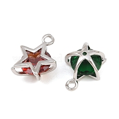 Pendentifs de verre en laiton&nbsp;GL-CBABDD8-15P