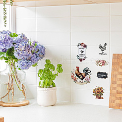 3 лист 3 стиля ПВХ водонепроницаемые декоративные наклейки&nbsp;DIY-WH0404-077