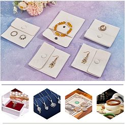 Квадратные бархатные сумки для украшений&nbsp;TP-NB0001-41B-04