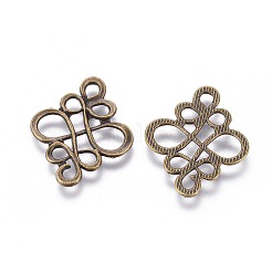 Connettori di collegamenti in stile tibetano&nbsp;X-TIBE-4876-AB-NR
