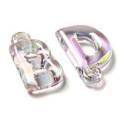 Прозрачные акриловые подвески с УФ-покрытием&nbsp;OACR-H022-08F