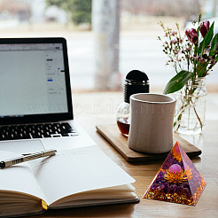 Украшения из кристаллов аметистовой пирамиды JX073A